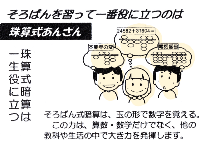 珠算式暗算はすごい